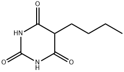 5-正丁基巴比妥酸, 1953-33-9, 结构式