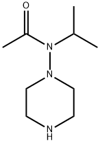 Acetamide, N-(1-methylethyl)-N-1-piperazinyl- (9CI) Struktur