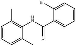 2-ブロモ-N-(2,6-ジメチルフェニル)ベンズアミド 化学構造式