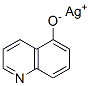 5-Quinolinol, silver(1+) salt Structure