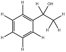 1-PHENYLETHANOL-D9 Structure