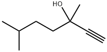 3,6-二甲基-1-庚炔-3-醇, 19549-98-5, 结构式
