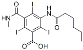 5-(헥사노일아미노)-3-(메틸카르바모일)-2,4,6-트리요오도벤조산