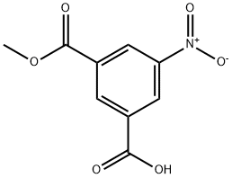 5-硝基间苯二甲酸单甲酯 结构式