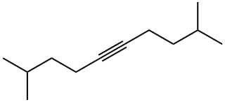 2,9-二甲基-5-癸炔,19550-56-2,结构式