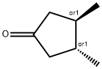 3,4-DIMETHYLCYCLOPENTANONE Structure