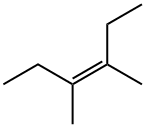 (Z)-3,4-ジメチル-3-ヘキセン 化学構造式