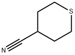 四氢硫代吡喃-4-甲腈 结构式