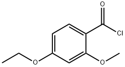 Benzoyl chloride, 4-ethoxy-2-methoxy- (9CI) Structure