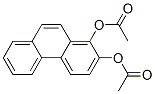 1,2-ジアセトキシフェナントレン 化学構造式