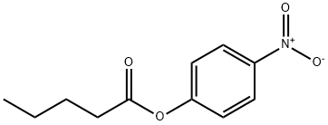 4-硝基苯基戊酸酯,1956-07-6,结构式