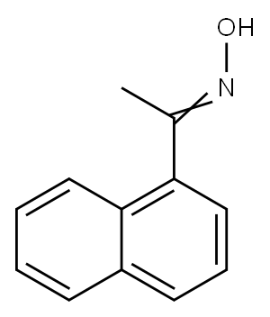 (Z)-1-(萘-1-基)乙酮肟, 1956-40-7, 结构式