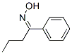 1-Phenyl-1-butanone oxime Structure