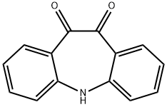 5H-Dibenz[b,f]azepine-10,11-dione Struktur