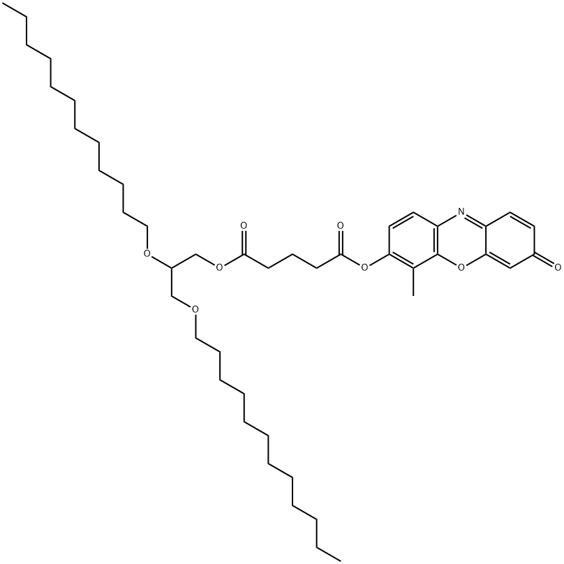 LIPASE SUBSTRATE CHROMOGENIC Struktur