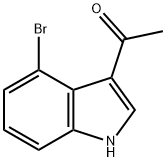 1-(4-bromo-1H-indol-3-yl)ethanone Struktur