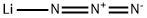 Lithium azide Struktur