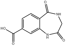 8-CARBOXYLIC-3H-1,4-BENZODIAZEPIN-2,5-(1H,4H)-DIONE Structure