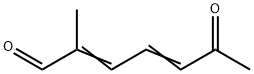 2,4-Heptadienal, 2-methyl-6-oxo- (9CI) Struktur