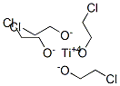 titanium(4+) 2-chloroethanolate Structure