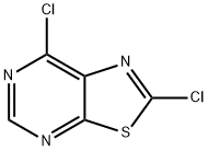 2,7-二氯噻唑并[5,4-D]嘧啶, 19602-61-0, 结构式