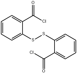 2,2'-dithiodibenzoyl chloride Struktur