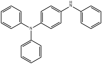 N,N,N'-triphenyl-4-phenylenediamine Struktur