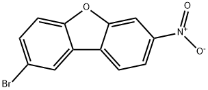 Dibenzofuran, 2-bromo-7-nitro- Structure