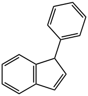 1-Phenylindene 结构式