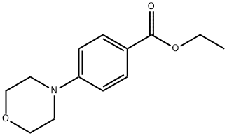 ETHYL 4-MORPHOLINOBENZENECARBOXYLATE Structure