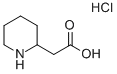 2-ピペリジン酢酸 塩酸塩 化学構造式