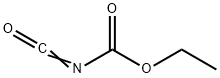 イソシアン酸エトキシカルボニル 化学構造式