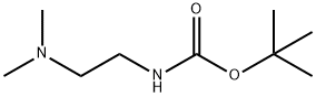 CARBAMIC ACID, [2-(DIMETHYLAMINO)ETHYL]-, 1,1-DIMETHYLETHYL ESTER Struktur