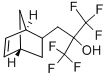 3-(BICYCLO[2.2.1]HEPT-5-EN-2-YL)-1,1,1-TRIFLUORO-2-(TRIFLUOROMETHYL)PROPAN-2-OL Struktur
