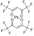 六氟乙酰丙酮铅, 19648-88-5, 结构式