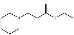 1-PIPERIDINEPROPIONIC ACID ETHYL ESTER Structure