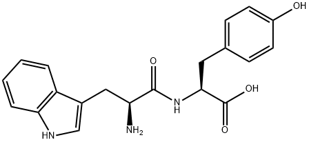 H-TRP-TYR-OH, 19653-76-0, 结构式