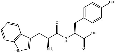 H-TRP-TYR-OH Structure