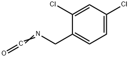 2,4-二氯苄基异氰酸酯, 19654-32-1, 结构式