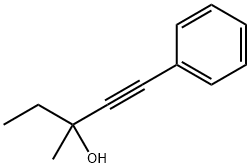 1-苯基-4-甲基-1-戊炔-3-醇,1966-65-0,结构式