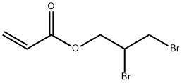 アクリル酸 2,3-ジブロモプロピル 化学構造式