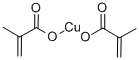 メタクリル酸銅(II) 化学構造式