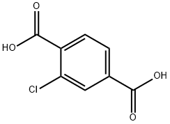 2-氯对苯二甲酸 结构式