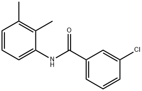 3-クロロ-N-(2,3-ジメチルフェニル)ベンズアミド 化学構造式