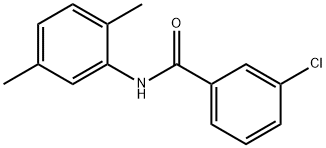 3-氯-N-(2,5-二甲基苯基)苯甲酰胺, 196700-87-5, 结构式