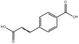 对羧基苯乙烯酸,19675-63-9,结构式