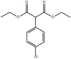 DIETHYL 4-CHLOROPHENYL MALONATE Struktur