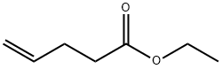 4-ペンテン酸エチル 化学構造式