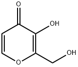 2-(Hydroxymethyl)-3-hydroxy-4H-pyran-4-one Structure