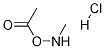 O-Acetyl-N-MethylhydroxylaMine Hydrochloride Structure